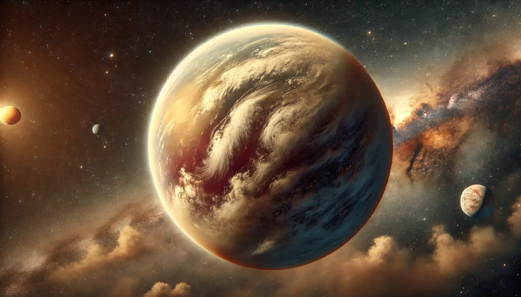 सघन वायुमंडल वाला भूसमीप ग्रह